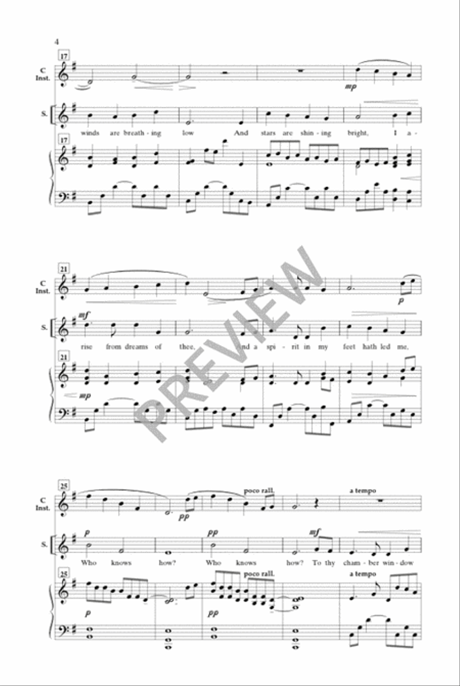 Dreams of Thee 3-Part scores gallery preview page 3