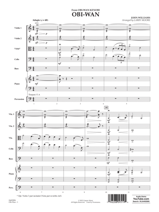 Obi-Wan (from Obi-Wan Kenobi) (arr. Larry Moore) - Conductor Score (Full Score)