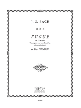 Book cover for Fugue In C Major (recorders 3)