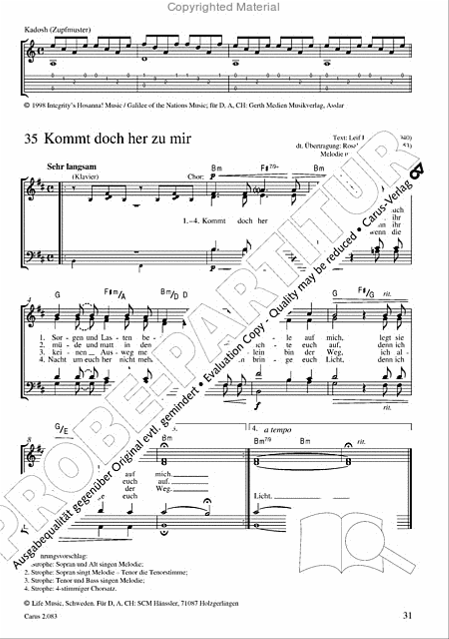 Choirbook of Mourning Choirbook of Mourning Choir scores gallery preview page 28