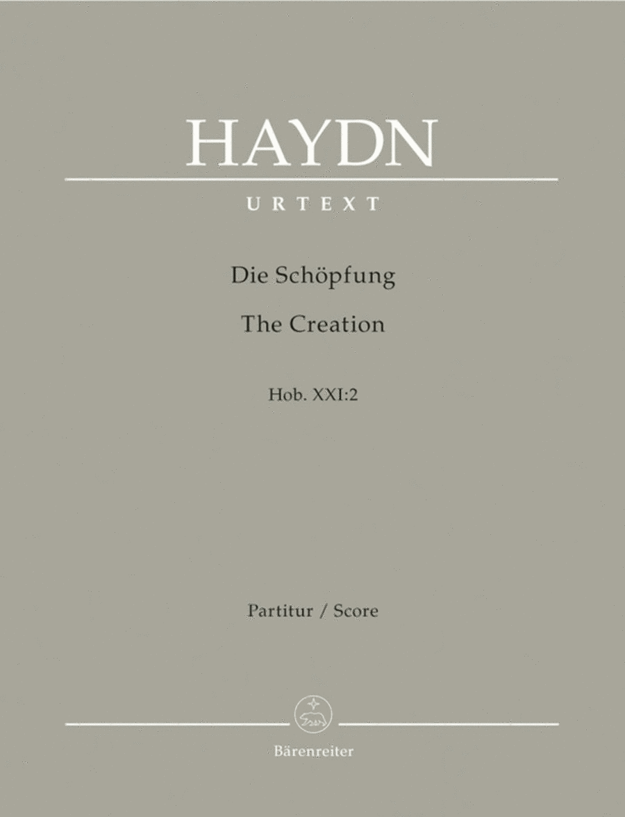 Haydn - The Creation Hob Xx1:2 Full Score