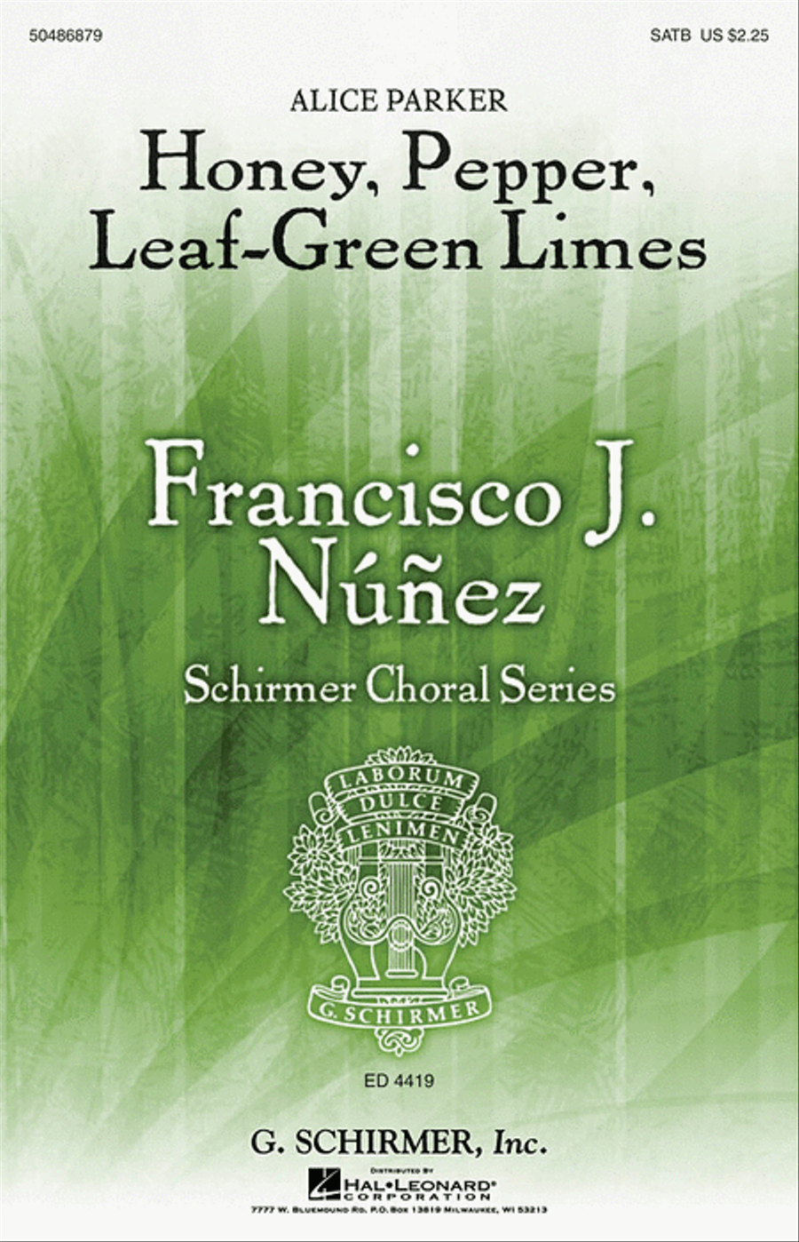 Honey, Pepper, Leaf-Green Limes 4-Part scores gallery preview page 1