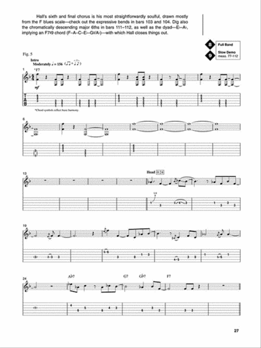 Jim Hall Jim Hall Electric Guitar scores gallery preview page 6