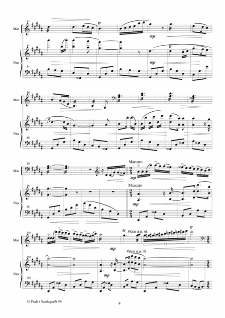 Nocturne nr 2 Piano scores gallery preview page 4