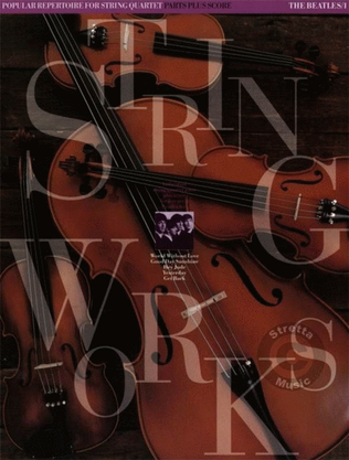 Book cover for Popular Repertoire String Quartet Beatles 4 Sc/Pts