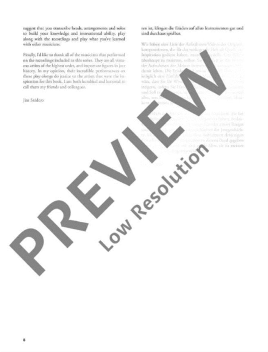 The Essence of Bebop Alto Saxophone Alto Saxophone scores gallery preview page 3