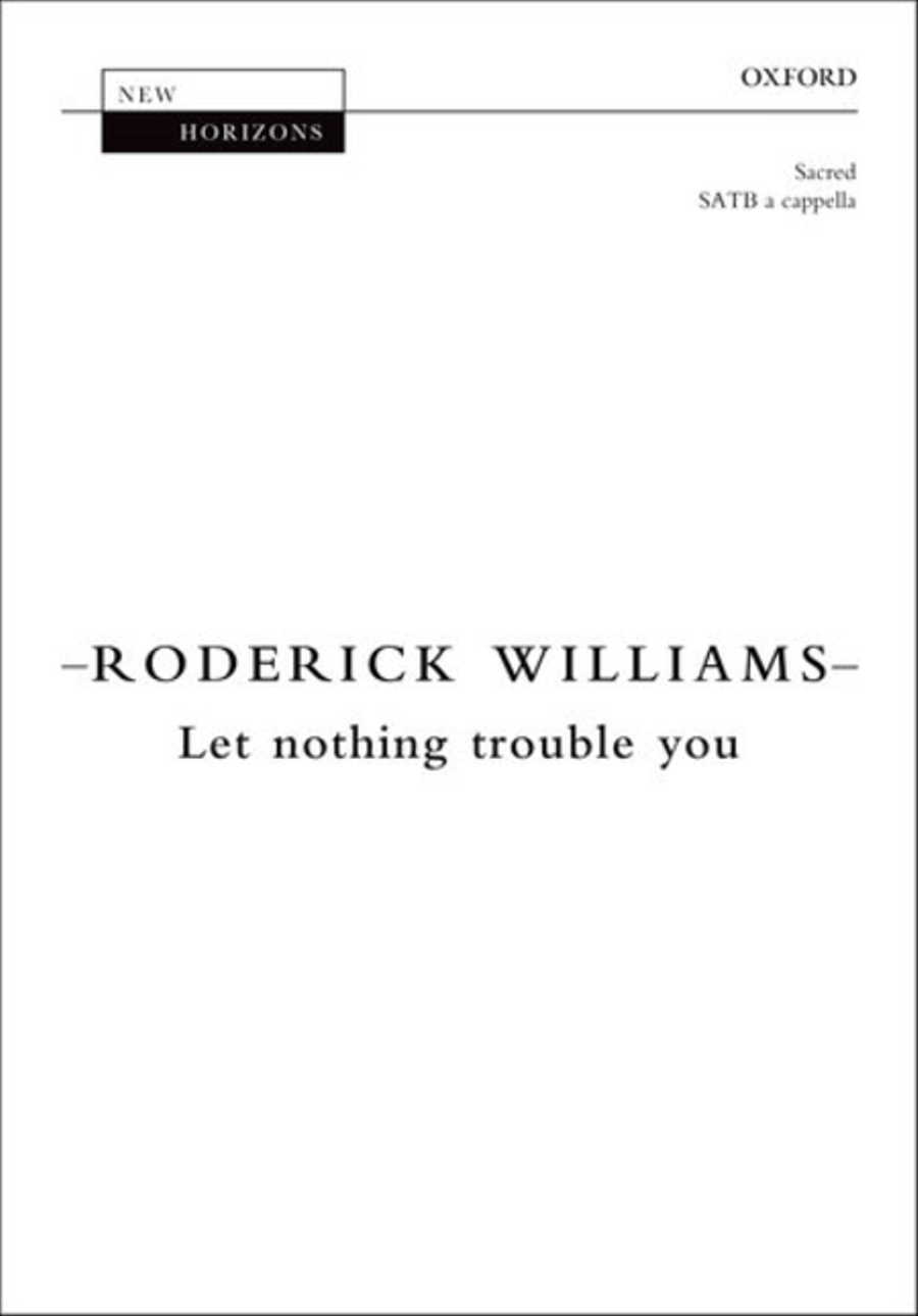 Let nothing trouble you 4-Part scores gallery preview page 1