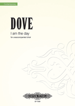 Book cover for I Am the Day -- A Carol for SATB Choir