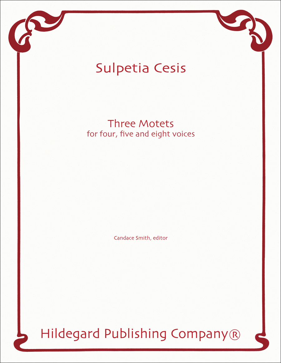 3 Motets For 4, 5, 8 Voices Voice - Sheet Music