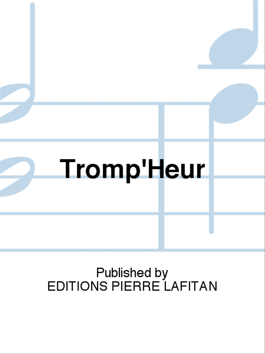 Tromp'Heur Cornet scores gallery preview page 1