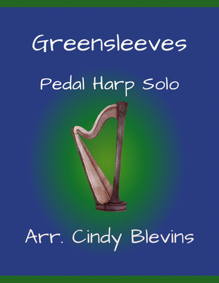 Greensleeves, for Pedal Harp