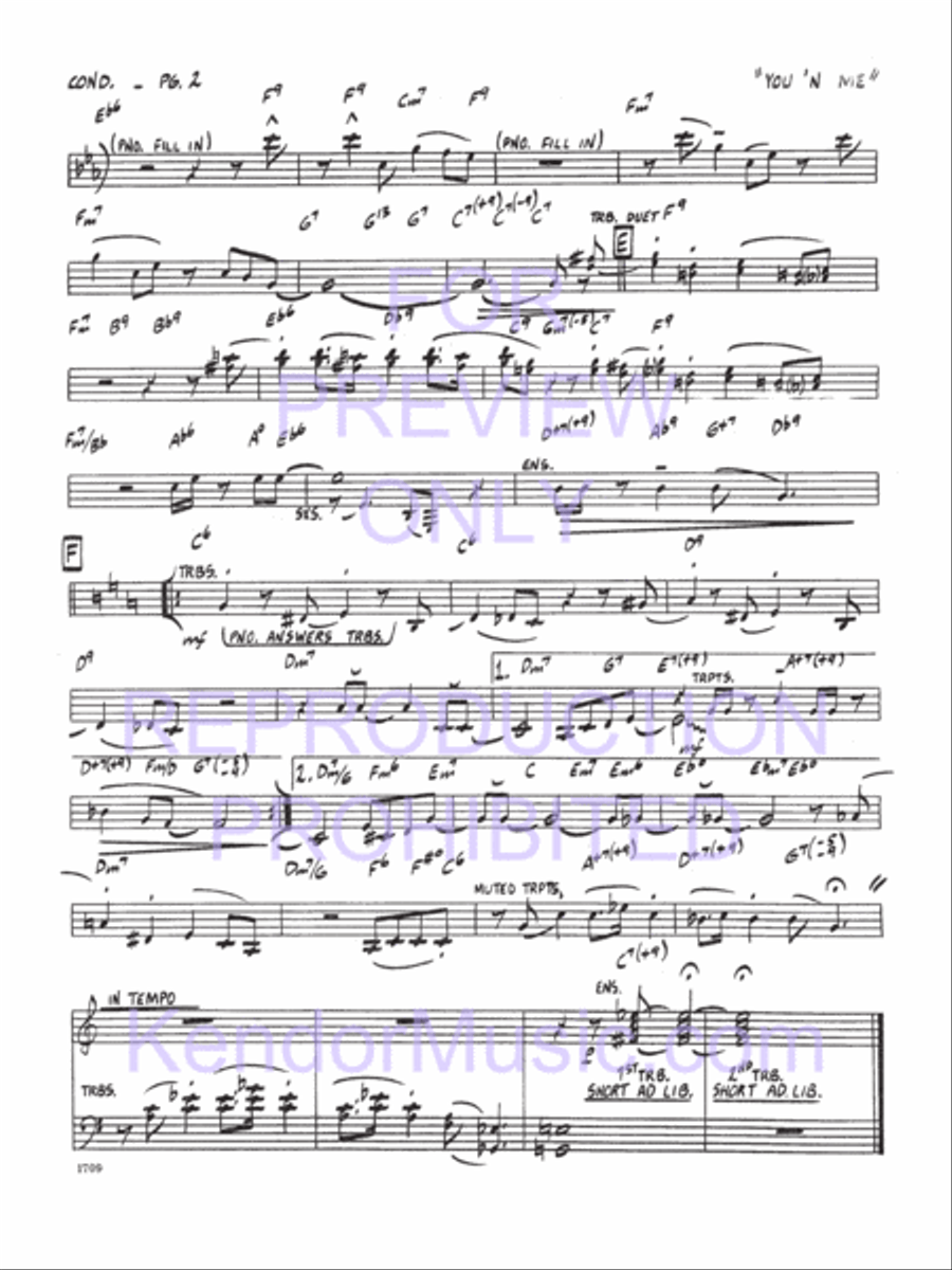 You 'N Me Jazz Ensemble scores gallery preview page 3