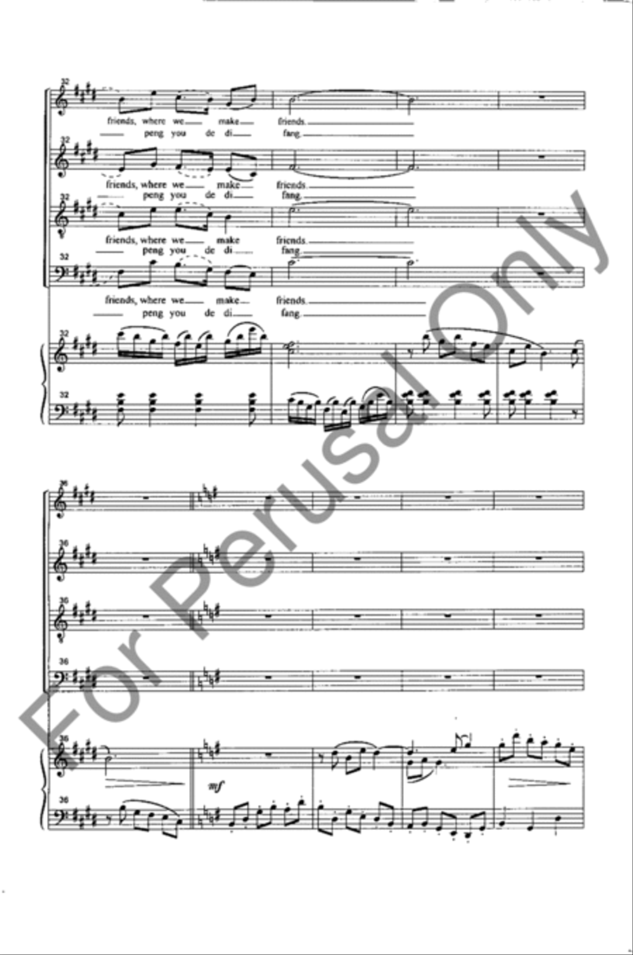 Wo men lai le 4-Part scores gallery preview page 4