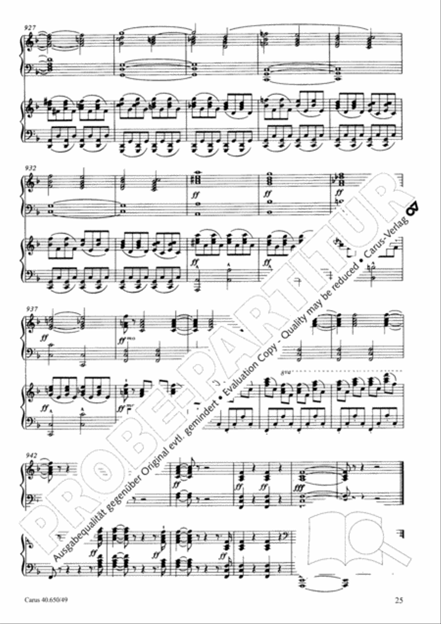 Petite Messe solennelle 4-Part scores gallery preview page 26