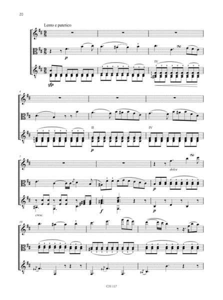 Notturno Op. 21 for Flute, Viola and Guitar image number null