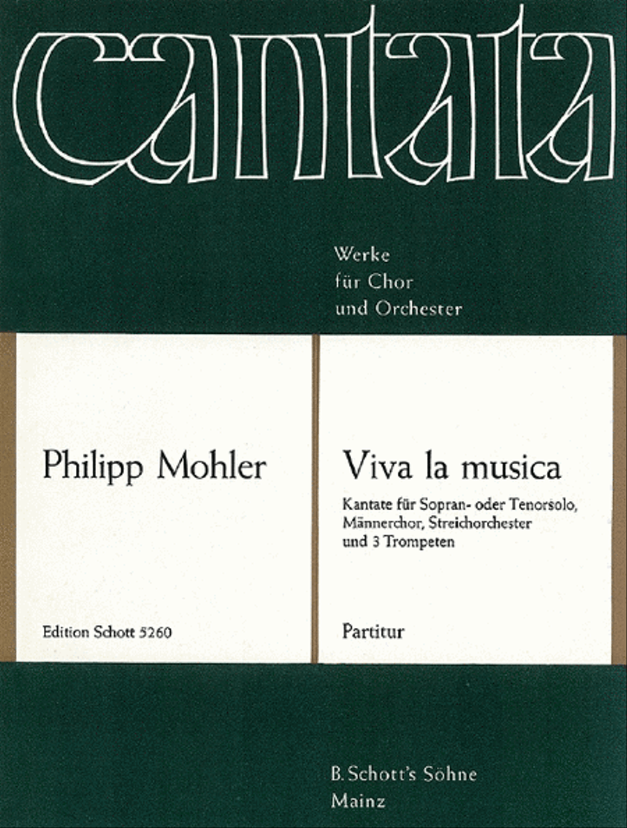 Viva La Musica Cantata
