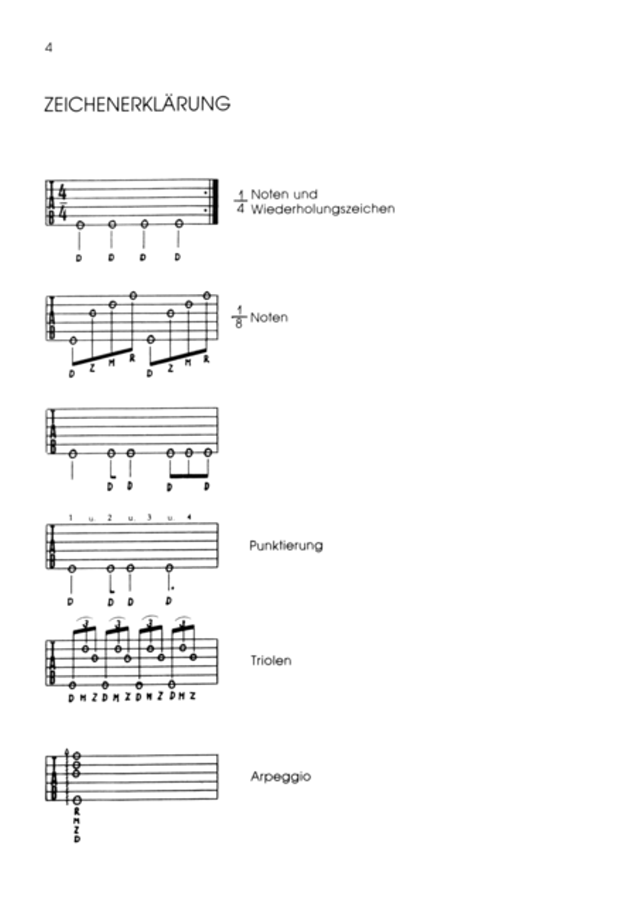 Vic Abram - Instrumentalstucke fur 6- und 12-saitige Gitarren Guitar scores gallery preview page 4