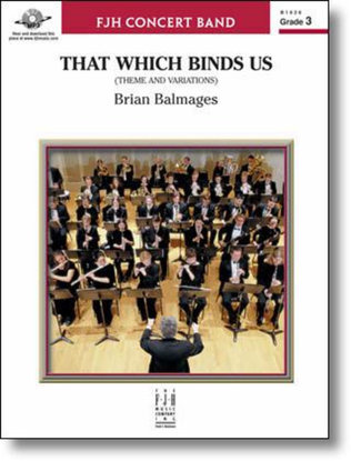 Book cover for That Which Binds Us