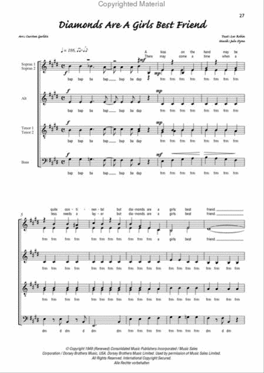 Kabinettstuckchen Kabinettstuckchen A Cappella scores gallery preview page 9