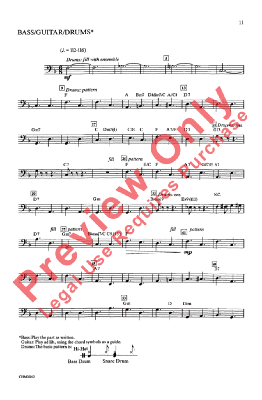 Hey, Look Me Over Unison Choir scores gallery preview page 11