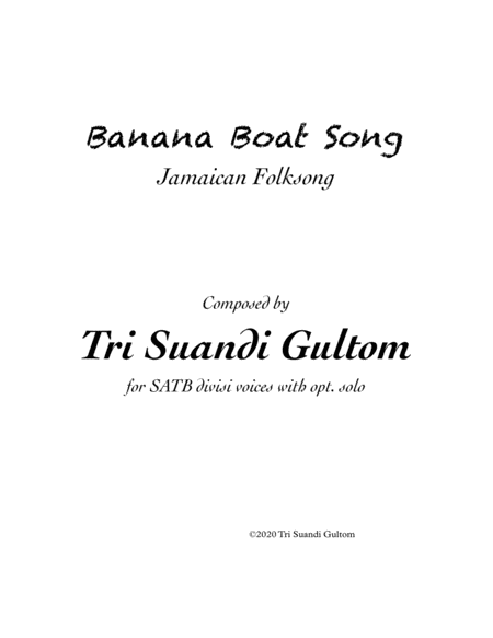 Day-o (the Banana Boat Song) image number null