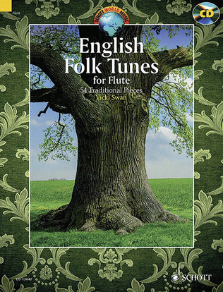 Book cover for English Folk Tunes for Flute