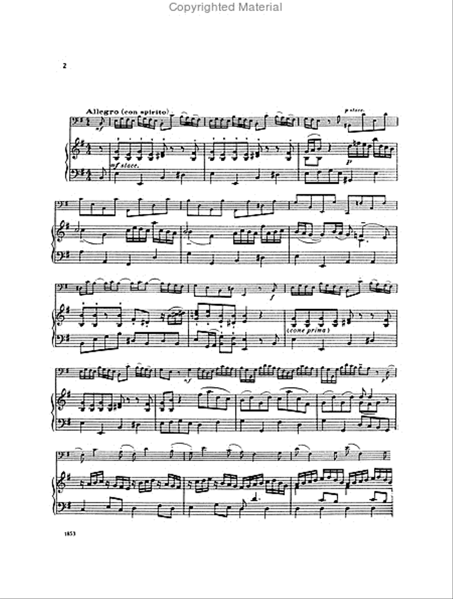 Concerto In E Minor (Sonata No. 5 From Six Sonatas, Rv 40) Piano Accompaniment scores gallery preview page 3