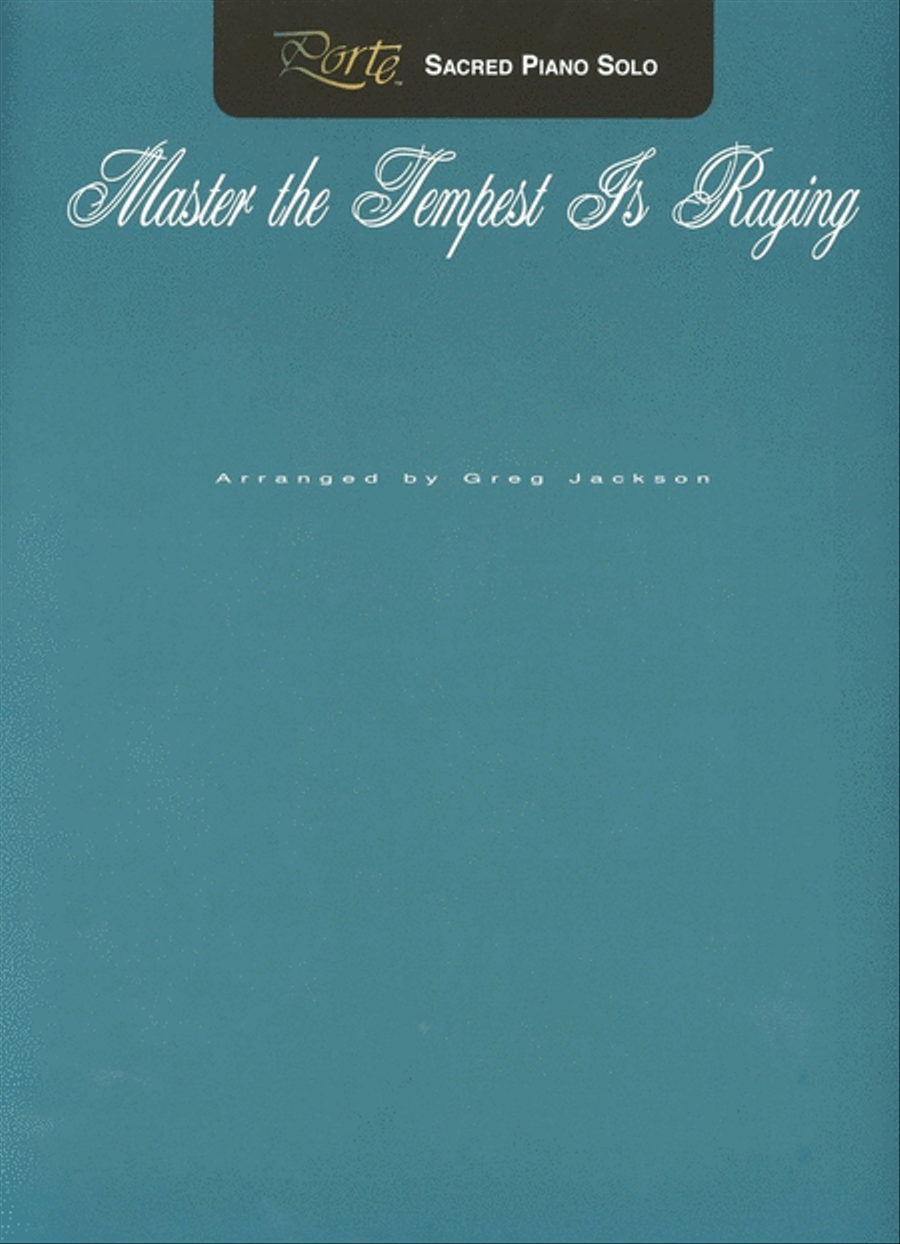Master the Tempest Is Raging - PS Piano Solo scores gallery preview page 1