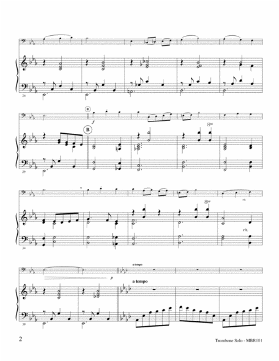 Harbored In Jesus Harbored In Jesus Piano Accompaniment scores gallery preview page 3