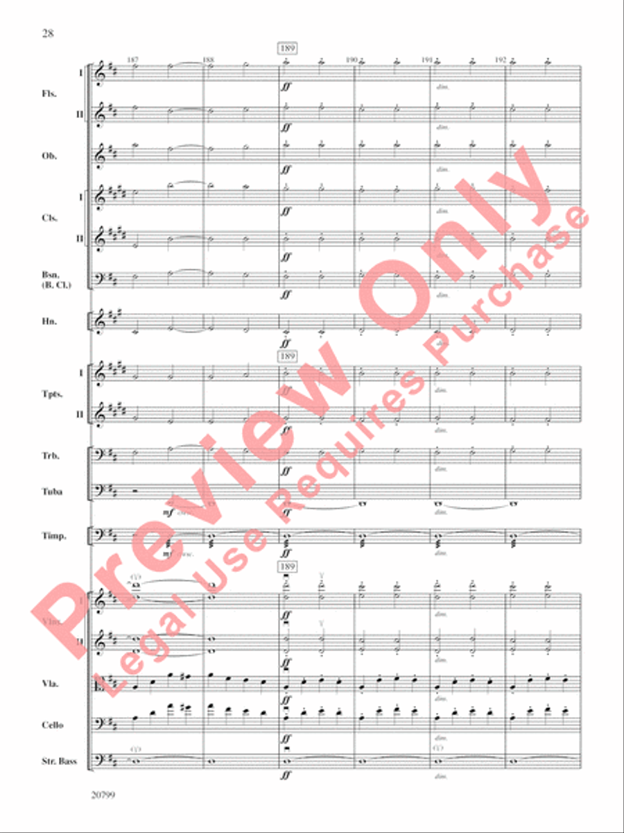 Symphony No. 9 Full Orchestra scores gallery preview page 29
