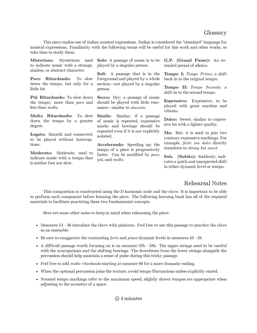 Nocturno Isleño (Island Nocturne) String Orchestra scores gallery preview page 4