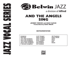 Book cover for And the Angels Sing: Score