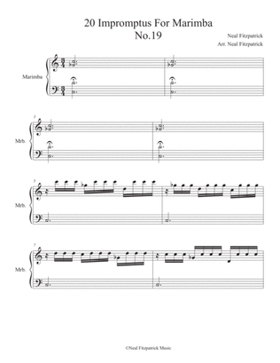 Impromptu No.19 For Marimba