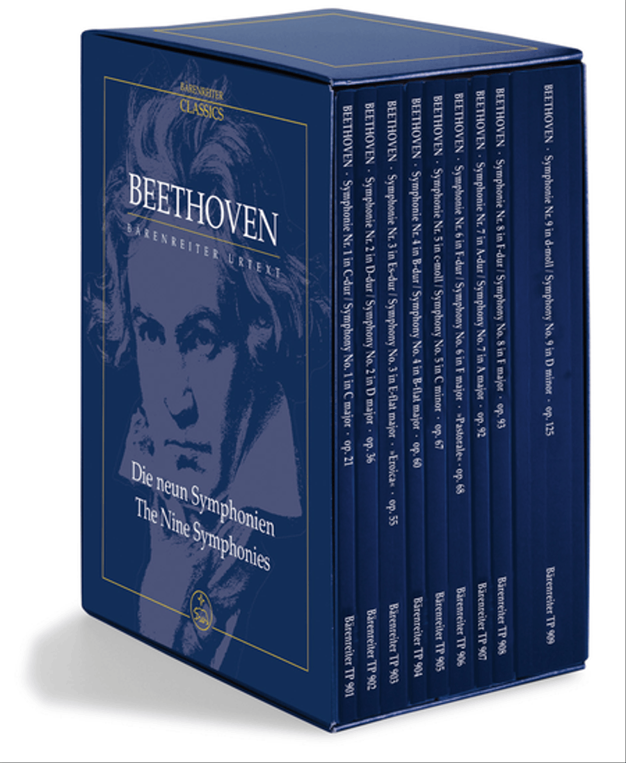 The Nine Symphonies Orchestra scores gallery preview page 1
