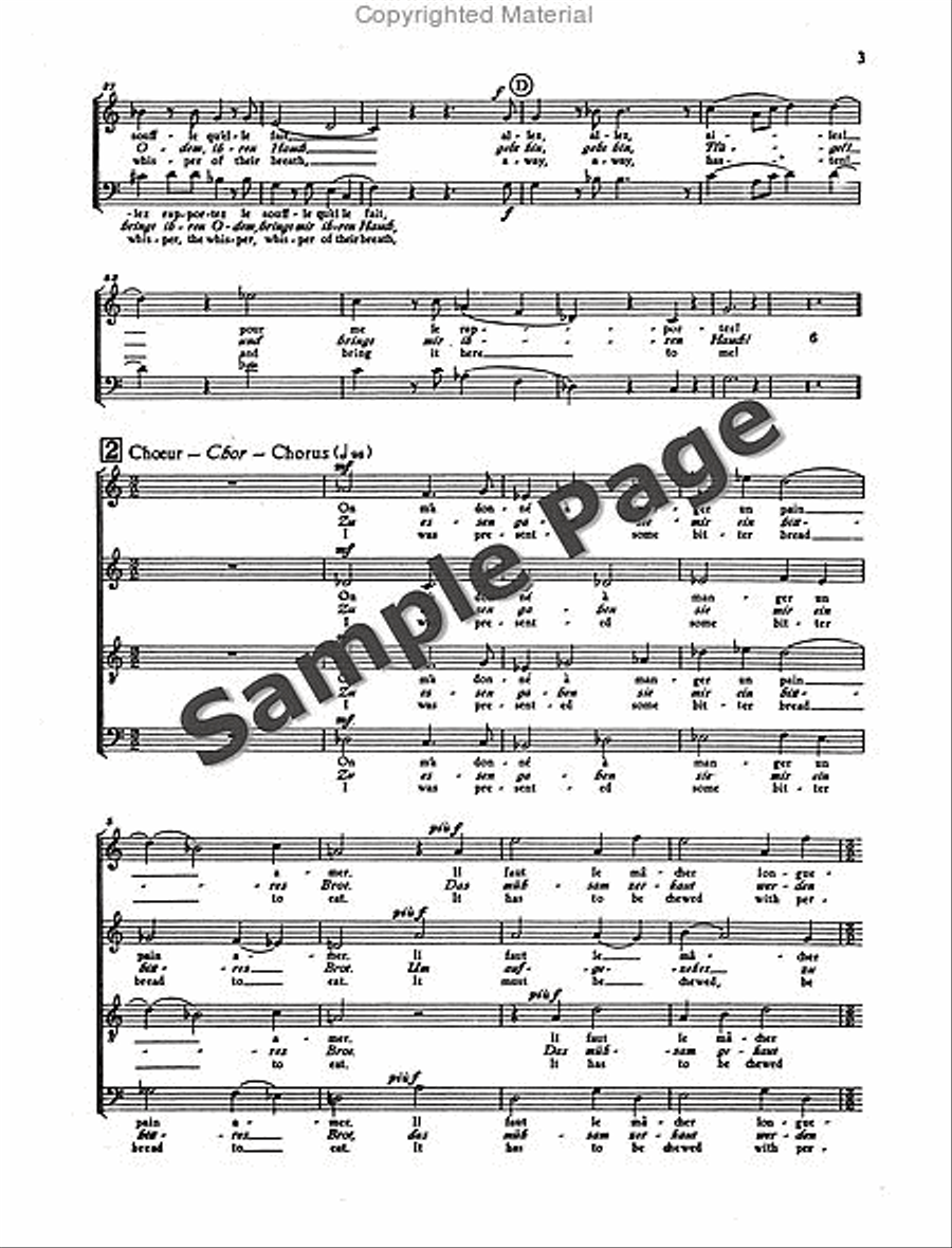 Canticle To Hope Vocal Score 4-Part scores gallery preview page 4