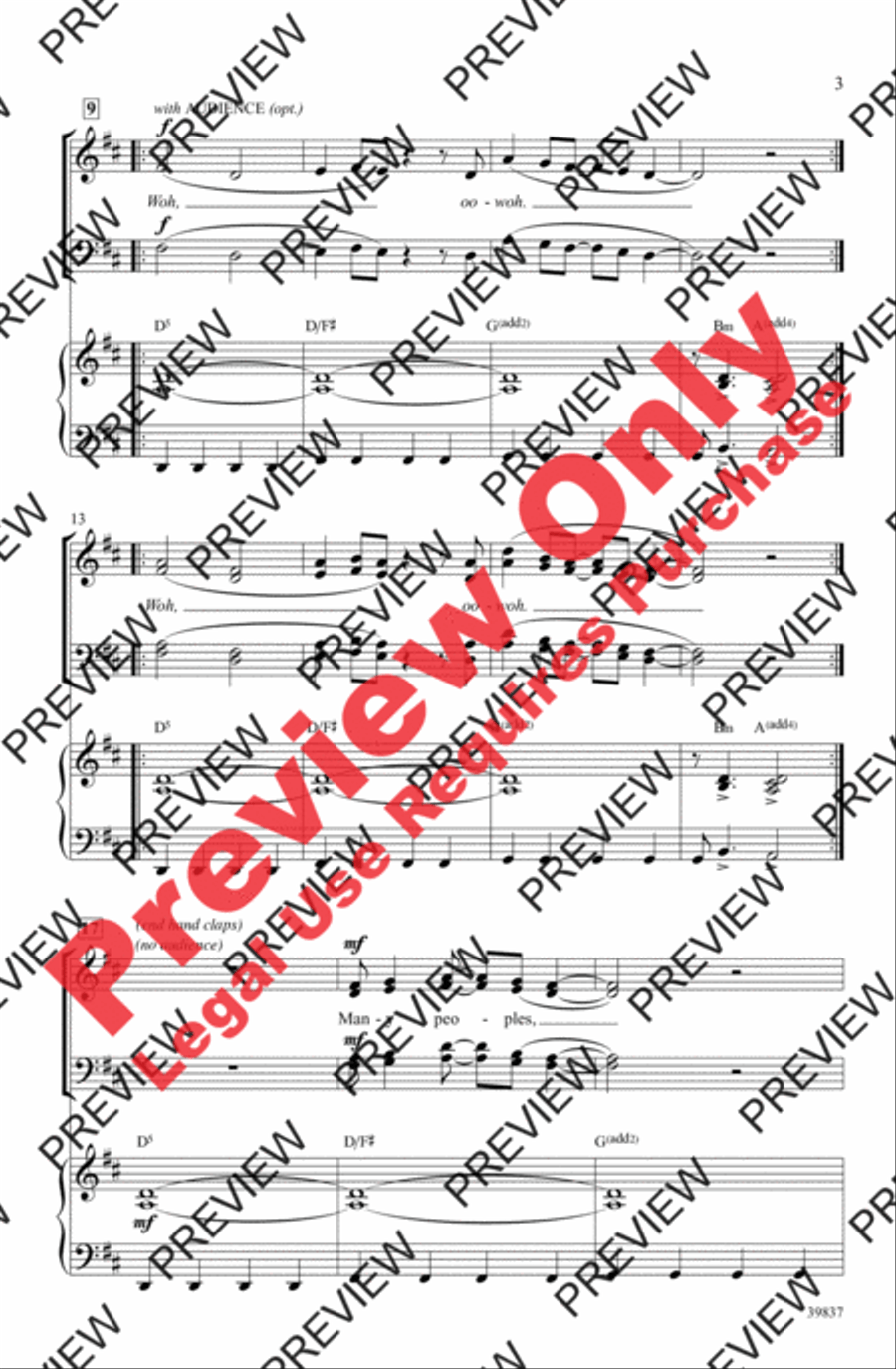 Rhythms of One World - SoundTrax CD (CD only) Choir scores gallery preview page 3
