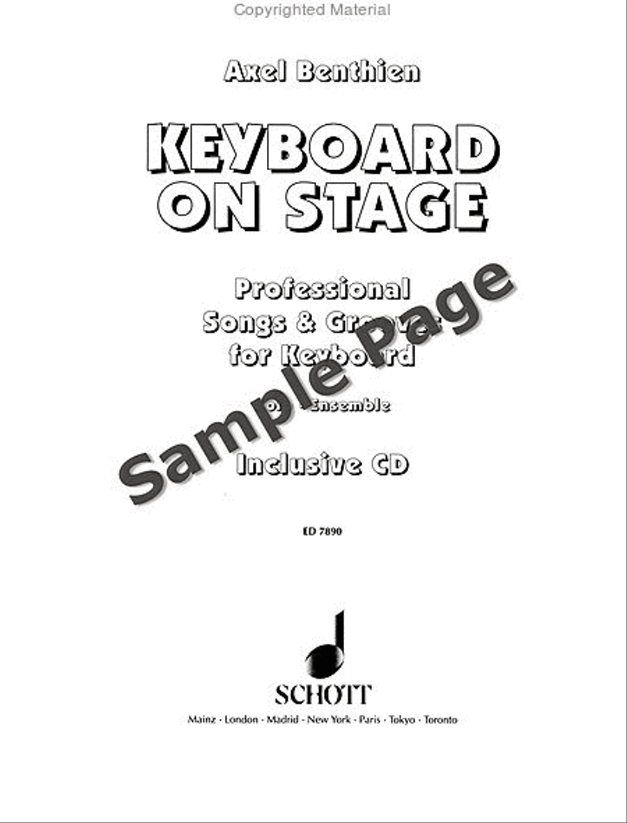 Keyboard On Stage Piano/cassette Piano scores gallery preview page 2