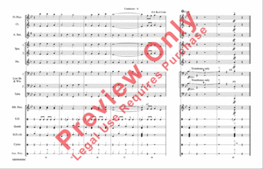 The Chicken Dance The Chicken Dance Marching Band scores gallery preview page 7