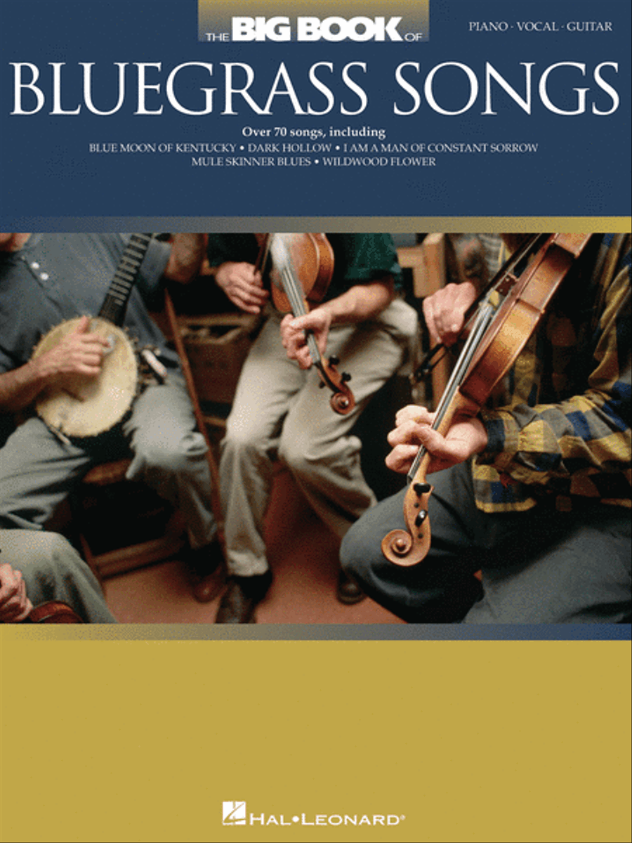 The Big Book of Bluegrass Songs Piano, Vocal, Guitar scores gallery preview page 1