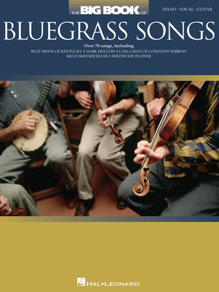 Book cover for The Big Book of Bluegrass Songs