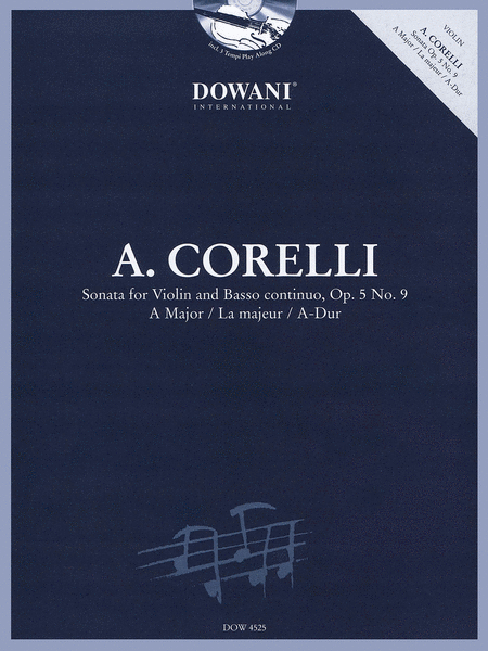 Corelli: Sonata, Op. 5, No 9 in A Major