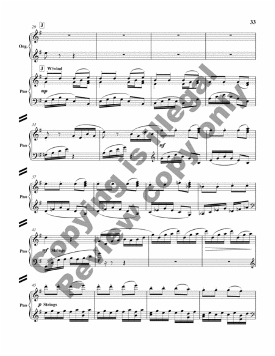 Concerto in C Major (Additional Full Score) Organ scores gallery preview page 11
