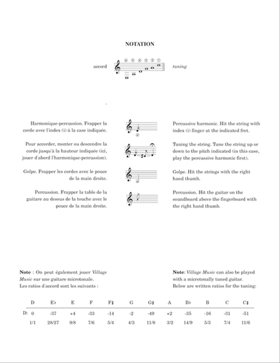 Village Music Village Music Classical Guitar scores gallery preview page 3