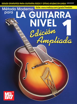 Book cover for Metodo de Guitarra Moderna Grado 1, Edicion Expandida, Español