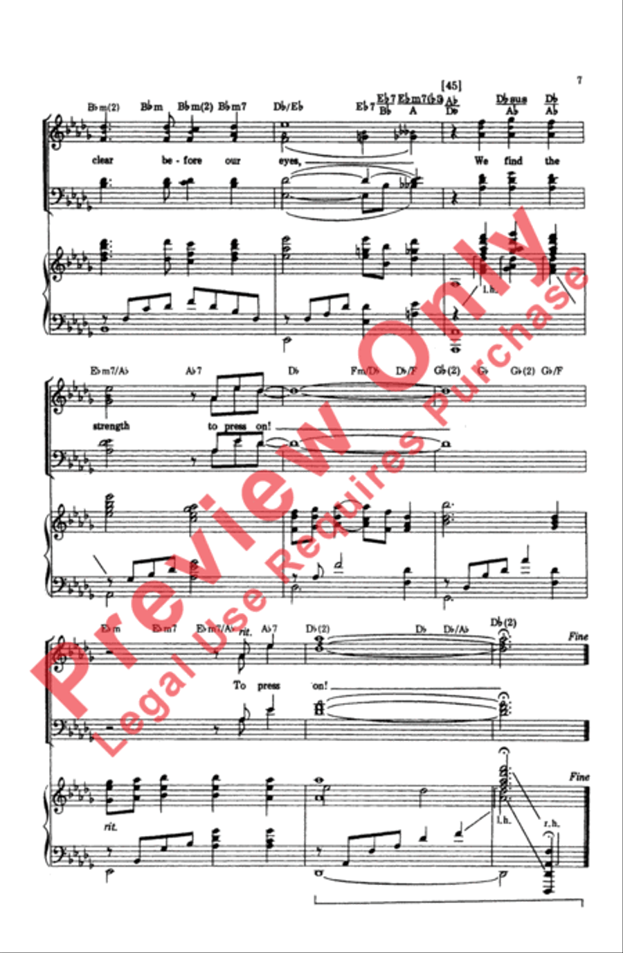 Press On 4-Part scores gallery preview page 6