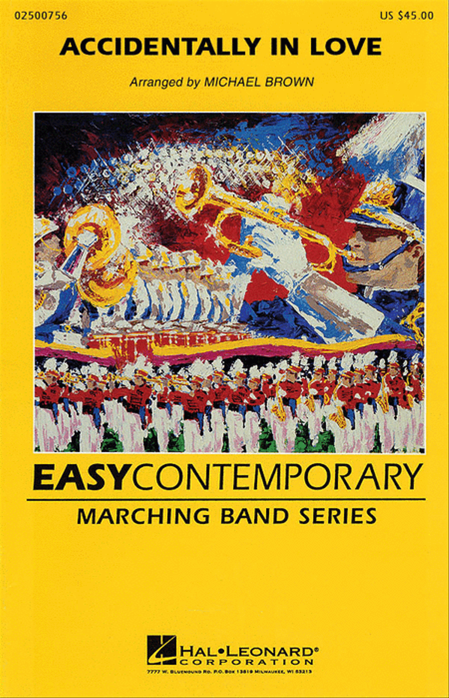 Accidentally in Love Accidentally in Love Marching Band scores gallery preview page 1