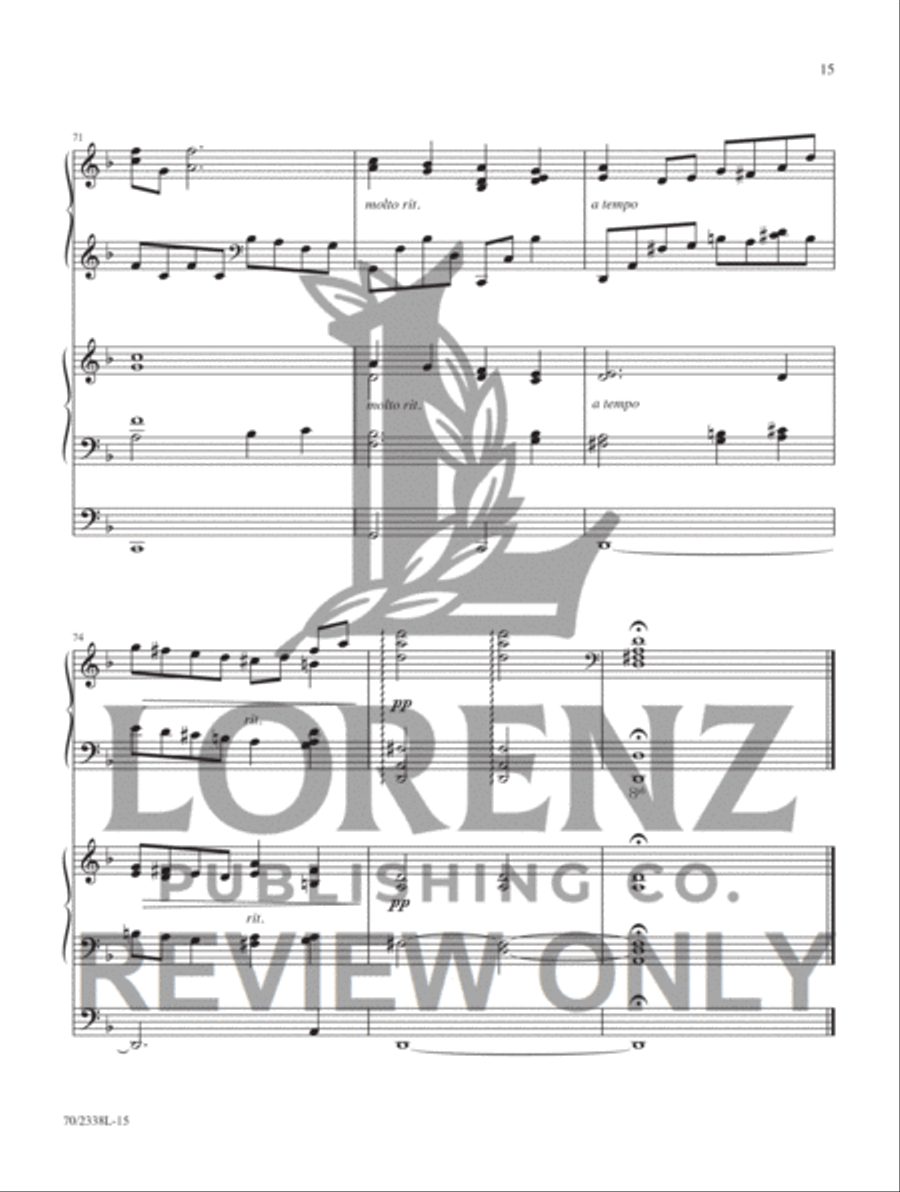 My Father's World Sacred scores gallery preview page 11
