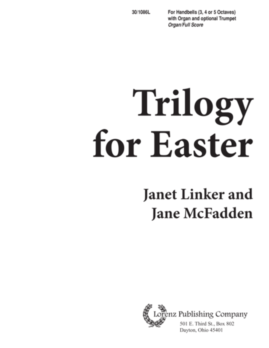 Trilogy for Easter - Organ/Full Score Organ scores gallery preview page 1