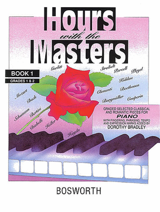 Book cover for Hours with the Masters – Book 1, Grades 1 & 2