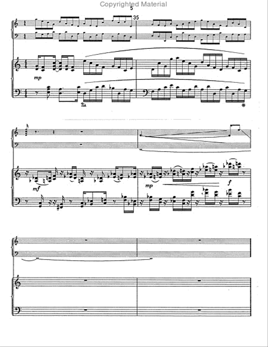 Concerto for Keyboards Piano scores gallery preview page 6